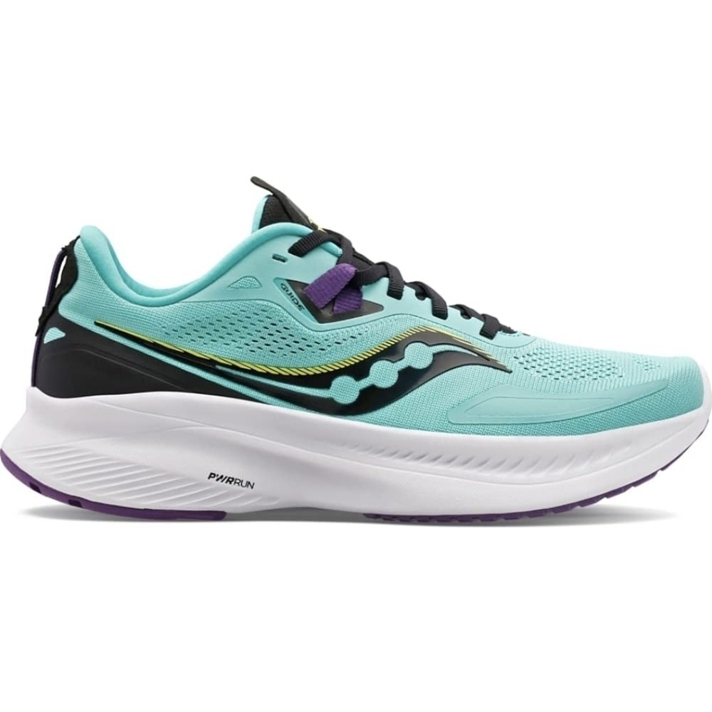 Saucony, Power Run Fifteen Women's Blue Running Shoes,Size 8.5